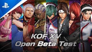 The King of Fighters XV - State of Play Oct 2021: Open Beta Trailer | PS5, PS4