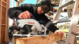 A Day in The Life of a Carpenter - Using Bosch 18V Tools