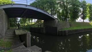 360° Journey: The Historic Nordhorn Sluice (Sluis Frensdorfer Haar) with music