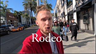 Los Angeles rodeo drive shopping spree you won't believe who I seen!!