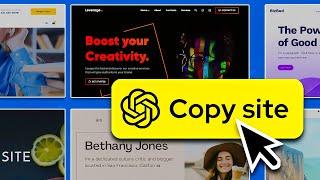 Clone a Website with AI in 5 Minutes! Copy any Wordpress Website with 10Web AI Tutorial