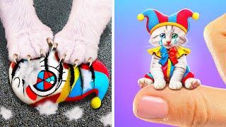 Cat Adventures in the Digital Circus Fun Gadgets & Creative DIY Crafts