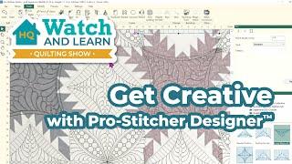 Design, Edit, Customize ANY Quilting Motif! Get Creative with PS Designer - Watch and Learn