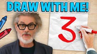 Draw With Mo Willems The Number 3 | Mo Willems Workshop