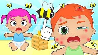 BABIES ALEX AND LILY  Can We Save the Babies from the Bee Attack?