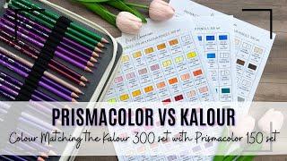 CONVERSION CHART | Kalour vs. Prismacolor: Swatch Sheets, Colour Matching & Dupes