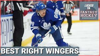 Dipping Into The Wings: Top 5 Fantasy Hockey Right Wingers | Nylander | Marner | Rantanen | Kucherov