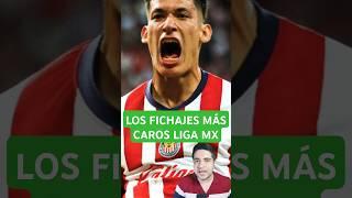  Los FICHAJES más CAROS de la LIGA MX Clausura 2025. #ligamx #chivas #cruzazul