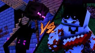 Enderman vs Jeff the Killer - Minecraft vs Creepypasta | Minecraft Animation