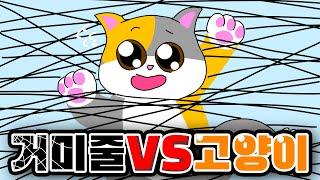 Cat Obstacle Challenge (ENG SUB)