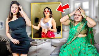 MY STRICT MOM REACTS TO MY OUTFITS ! 