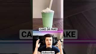 Cake or Fake  #shorts #quiz #cake