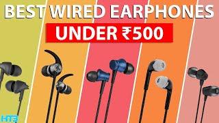 Top 5 Best Wired Earphones Under 500 in 2025  Best Earphones Under 500 in India 2025