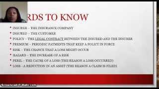 Part 2 - Introduction to Insurance (What