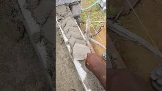 Solidblock laying methods  #shorts #construction #shortsfeed #satisfying #blocklaying #cement