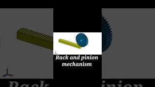 rack and pinion mechanism #youtubeshorts #automobile #technology #techboy #shorts #3d