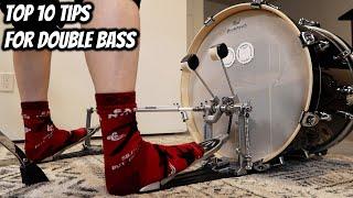 Top 10 Tips for Double Bass Drumming