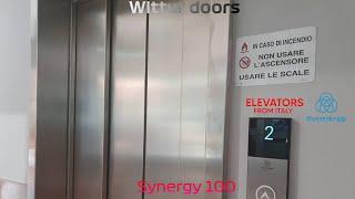 Brand New 2020 thyssenkrupp Synergy 100 MRL Traction Elevator@Piazza Monaco 2, Arezzo, Italy