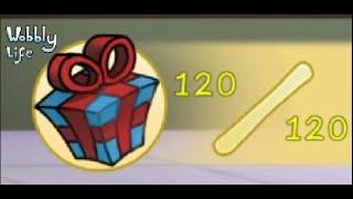 All 120 present / gift - Propeller Hat unlocked - Wobbly Life