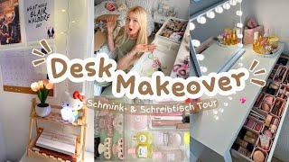 Schreibtisch & Schminktisch MAKEOVER  von Chaos zu TRAUMHAFT   | MaVie Noelle