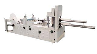 Instruction of four decks automatic napkin tissue paper making machine