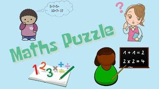 Maths puzzle | Maths Trick