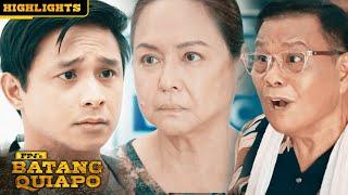 Tindeng, Roda, and Santino learn of Marites' freedom | FPJ's Batang Quiapo