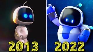 Evolution of Astro Bot Games 2013-2022