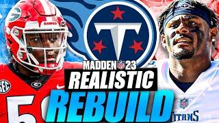 Rebuilding the Tennessee Titans on Madden 23 Franchise