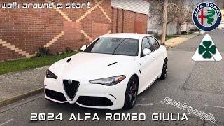 2017 Alfa Romeo Giulia Quadrifoglio | Walkaround & Startup!