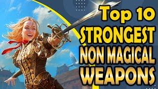 Top 10 Non-Magical Weapons in DnD 5e