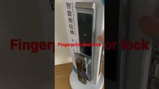 Fingerprint lock | professional fingerprint door locks with door viewer and TT Lock App| access lock