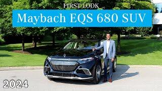 2024 Mercedes-Maybach EQS 680, the FIRST All-Electric Maybach