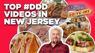 Top 5 #DDD Videos in New Jersey with Guy Fieri | Diners, Drive-Ins and Dives | Food Network