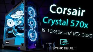 Corsair Cyrstal 570X White w/ i9 10850k & RTX 3080