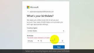 How to Create a Hotmail Account