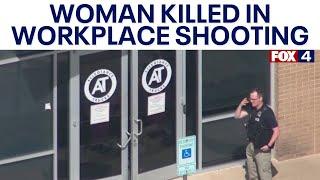 Woman shot, killed inside Lewisville office building