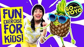 Best Kids Exercise Video! Workout in the Classroom and at Home! Go with YoYo!
