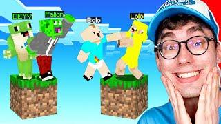 JEDEN BLOK PALION i DEYV vs LOLO i BOLO w Minecraft!