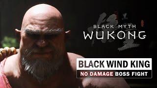 Black Myth Wukong - Black Wind King Boss Fight (No Damage Taken)