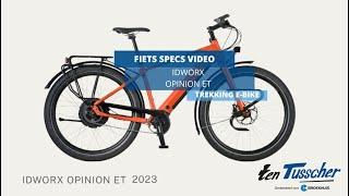 Idworx oPinion eT Trekking E bike | Ontdek de elektrische oPinion BLT