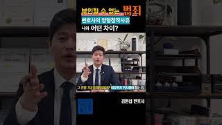 변호사의 양형참작사유 나와 어떤차이?? #형사  #변호사 #변호사선임