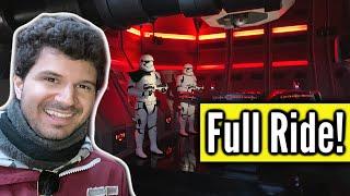 Rise of the Resistance Full Ride Through Video! Star Wars Galaxy's Edge New Ride