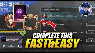 How to Complete Casual Season in BGMI Fast & Easy!"