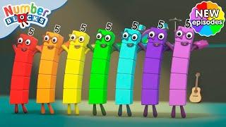 All-star Line-up | S7 E3 | Learn Times Tables | @Numberblocks