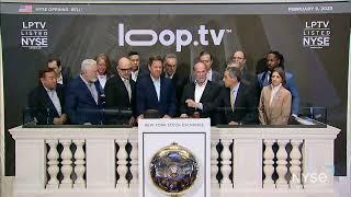 Loop Media, Inc. (NYSE: LPTV) Rings The Opening Bell®