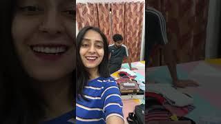 Mumbai jaaney k liye Packing ho gayi hai #minivlog #shorts #shortsvideo