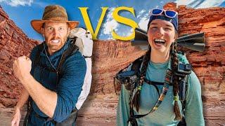 Battle of the Backpackers: Miranda Goes Outside VS Eric Hanson