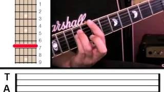 Guitar Lesson 9 - Bar Chords (www.vGuitarLessons.com) - YouTube.WEBM