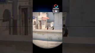 Flash from A site to long on Dust 2#cs2 #csgo #counterstrike